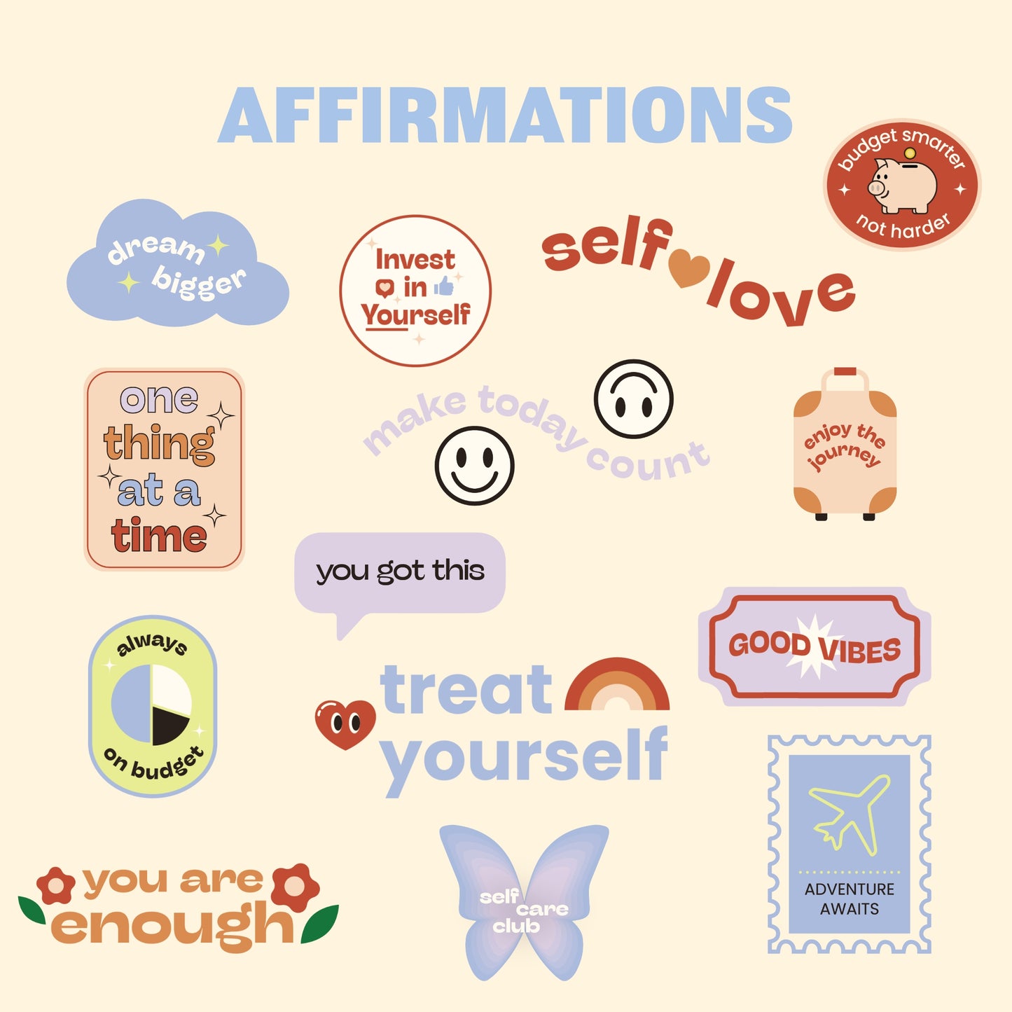 Essential Digital Stickers