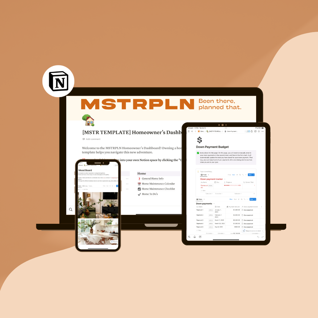 Notion Homeowners Template