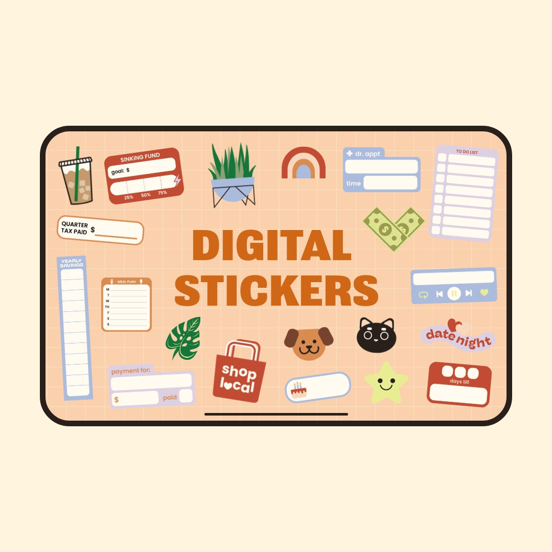 Essential Digital Stickers