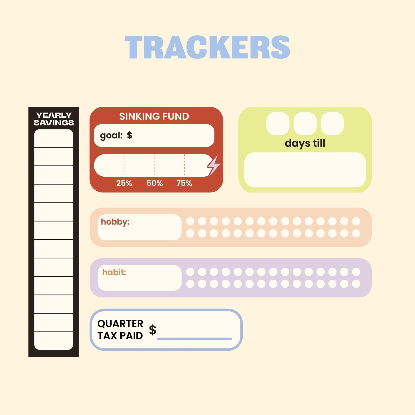 Essential Digital Stickers